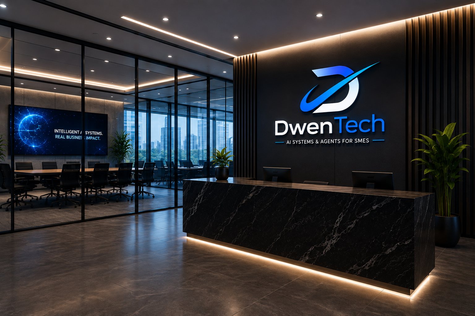 Dwen Tech premium office environment